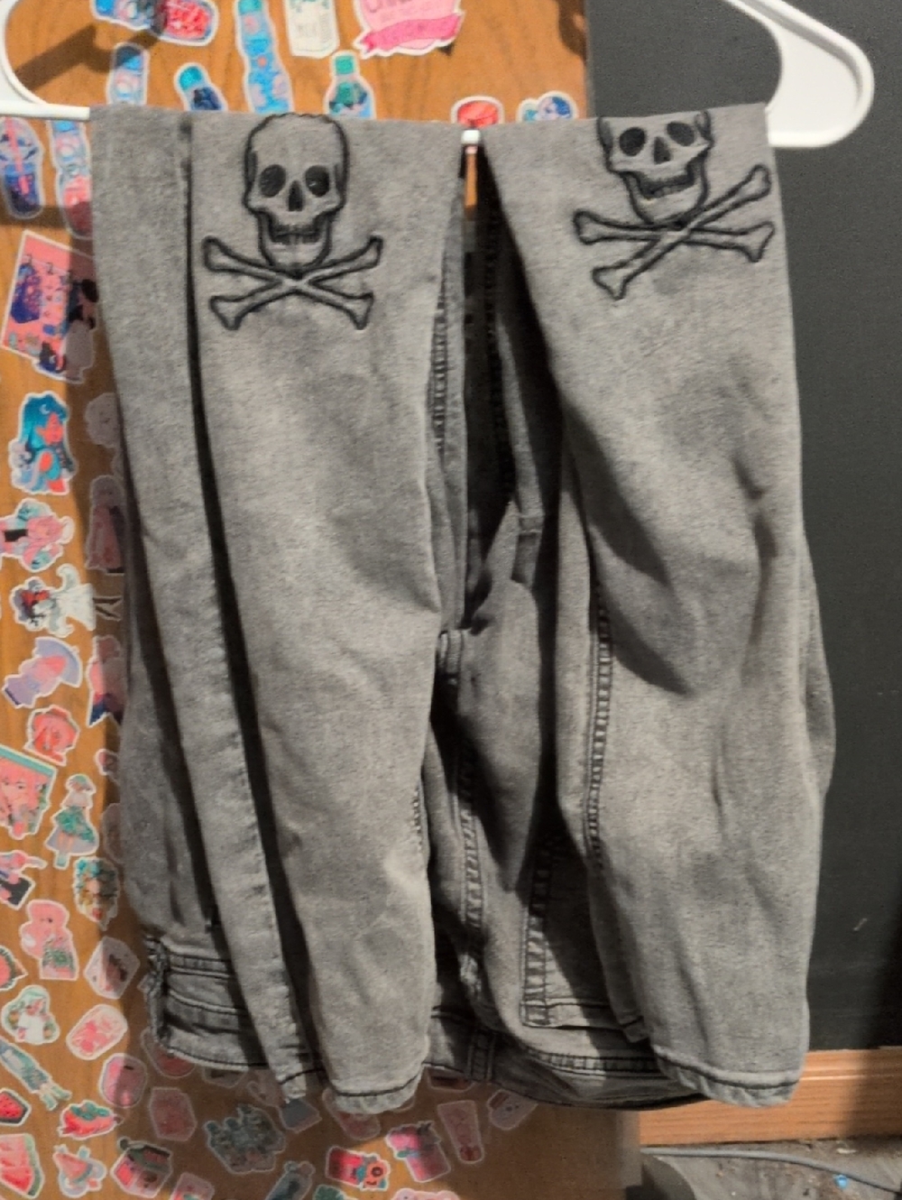 Blackheart Black Washed Denim Jeans